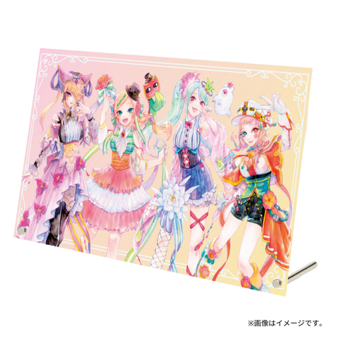 1周年記念アクリルボード