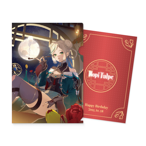 【ノピ・テュルーぺ誕生日グッズ】クリアファイル