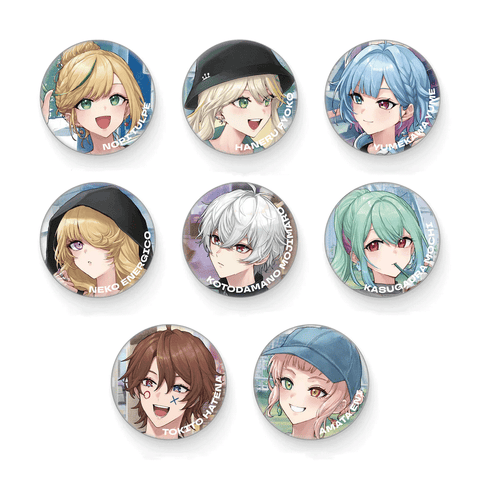 【再販】【てらめたる学園】ランダム缶バッジ