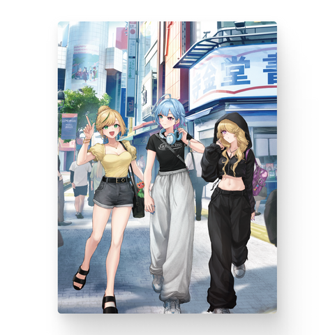 【再販】【てらめたる学園】キービジュアルアクリルボード　A