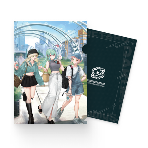 【再販】【てらめたる学園】クリアファイル B