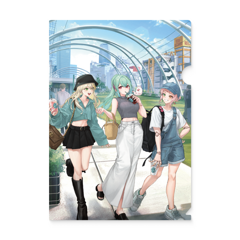 【再販】【てらめたる学園】クリアファイル B